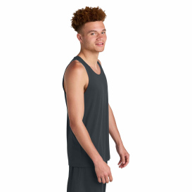 Sport-Tek ST551 PosiCharge Competitor Rev Tank - Iron Grey/White