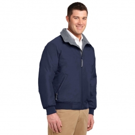 Port Authority J754 Challenger Jacket - True Navy/Grey Heather | Full ...