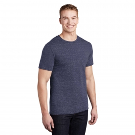 Jerzees 88M Snow Heather Jersey T-Shirt - Navy