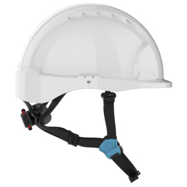 JSP EVO 6200 Ascend Safety Helmet - Wheel Ratchet Suspension - White