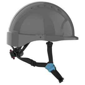 JSP EVO 6200 Ascend Safety Helmet - Wheel Ratchet Suspension - Gray