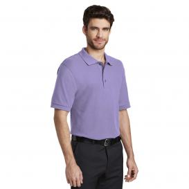 Port Authority K500ES Extended Size Silk Touch Polo - Bright Lavender