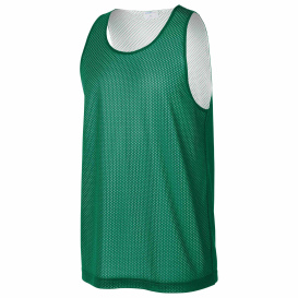 Sport-Tek ST5000 PosiCharge Reversible Mesh Tank - Kelly Green/White