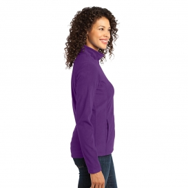 Port Authority L223 Ladies Microfleece Jacket - Amethyst Purple