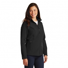 Port Authority L317 Ladies Core Soft Shell Jacket - Black | Full Source