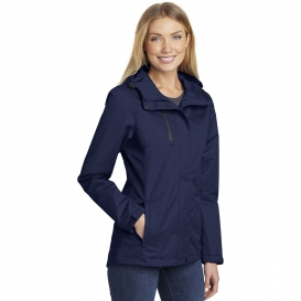 Port Authority L331 Ladies All-Conditions Jacket - True Navy | Full Source