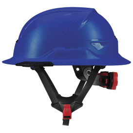 LIFT Safety HRXF-25BE2 RADIX Full Brim Safety Helmet w/Twiceme - Ratchet Suspension - Blue