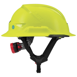 LIFT Safety HRXF-25HVE2 RADIX Full Brim Safety Helmet w/Twiceme - Ratchet Suspension - Hi-Viz Yellow