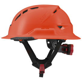 LIFT Safety HRXF-25OC2 RADIX Full Brim Vented Safety Helmet w/Twiceme - Ratchet Suspension - Orange