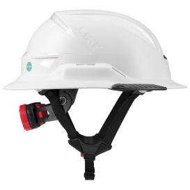 LIFT Safety HRXF-25WE2 RADIX Full Brim Safety Helmet w/Twiceme - Ratchet Suspension - White