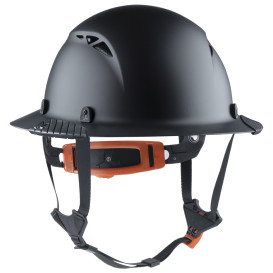 LIFT Safety HT2F-26KGM DAX T2 Full Brim Hard Hat w/Twiceme - Ratchet Suspension - Matte Black