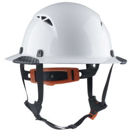 LIFT Safety HT2F-26WG DAX T2 Full Brim Hard Hat w/Twiceme - Ratchet Suspension - White