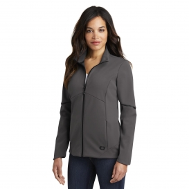 OGIO LOG725 Ladies Exaction Soft Shell Jacket - Tarmac Grey