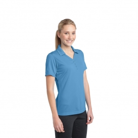 Sport-Tek LST680 Ladies PosiCharge Micro-Mesh Polo Shirt - Carolina Blue