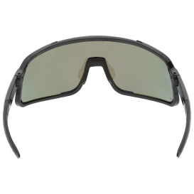 MCR Safety HK418BZP HK4 Safety Glasses - Black Frame - Polarized Blue Diamond Mirror Lens