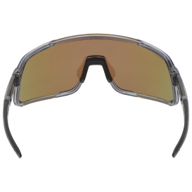MCR Safety HK42BGP HK4 Safety Glasses - Crystal Gray Frame - Green Mirror Lens
