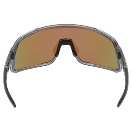 MCR Safety HK42BGZDC HK4 Safety Glasses - Crystal Gray Frame - Green MAX36 Dual Coating Mirror Lens