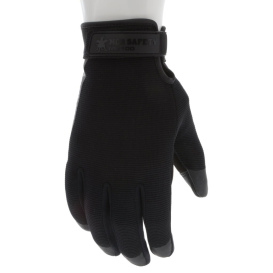MCR Safety MB100 Mechanics Gloves - Synthetic Leather Palm & Fingers - Velcro Closure
