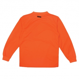 Kishigo 9123 Microfiber Long Sleeve T-Shirt - Orange