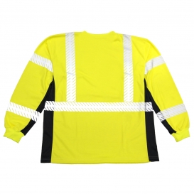 Kishigo F406 Black Series FR Long Sleeve T-Shirt - Yellow/Lime