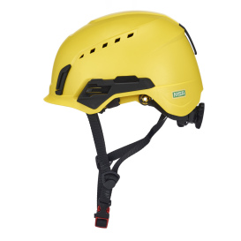 MSA 10242815 V-Gard H2 Vented Safety Helmet with Mips - Ratchet Suspension - Yellow