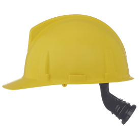 MSA 475378 Topgard Cap Style Hard Hat - Fas-Trac III Suspension - Yellow
