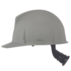 MSA 475379 Topgard Cap Style Hard Hat - Fas-Trac III Suspension - Gray