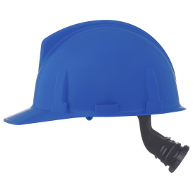 MSA 475380 Topgard Cap Style Hard Hat - Fas-Trac III Suspension - Blue