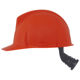 MSA 475382 Topgard Cap Style Hard Hat - Fas-Trac III Suspension - Orange