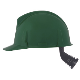 MSA 475383 Topgard Cap Style Hard Hat - Fas-Trac III Suspension - Green