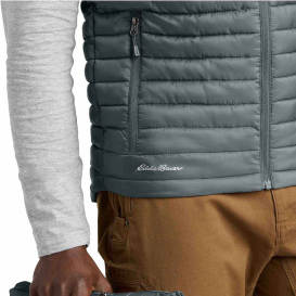 Eddie Bauer EB516 Packable Quilted Vest - Metal Grey