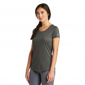 New Era LNEA200 Ladies Series Performance Scoop Tee - Graphite