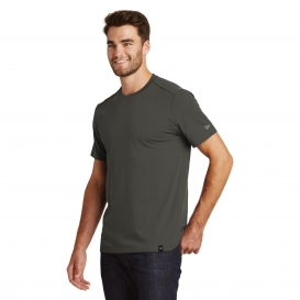 New Era NEA100 Heritage Blend Crew Tee - Graphite