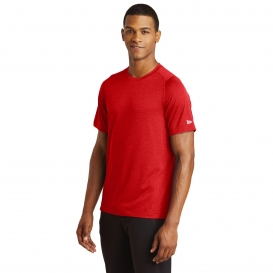New Era NEA200 Series Performance Crew Tee - Scarlet