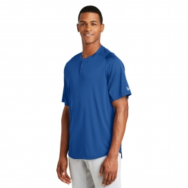 New Era NEA221 Diamond Era 2-Button Jersey - Royal