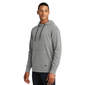 New Era NEA510 Tri-Blend Fleece Pullover Hoodie - Shadow Grey Heather