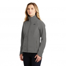 The North Face NF0A3LGU Ladies Apex Barrier Soft Shell Jacket - Asphalt Grey