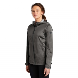 The North Face NF0A47FH Ladies All-Weather DryVent Stretch Jacket - Asphalt Grey
