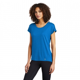 OGIO Endurance LOE324 Ladies Pulse Dolman Tee - Electric Blue