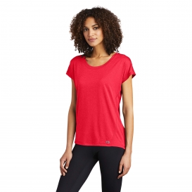 OGIO Endurance LOE324 Ladies Pulse Dolman Tee - Pink Rogue