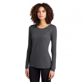 OGIO Endurance LOE340 Ladies Force Long Sleeve Tee - Blacktop Heather