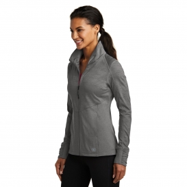 OGIO Endurance LOE702 Ladies Sonar Full-Zip Jacket - Track Grey Heather