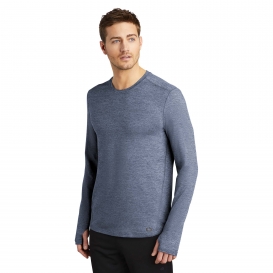 OGIO Endurance OE340 Force Long Sleeve Tee - Blue Indigo Heather