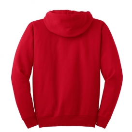 Hanes P170 ComfortBlend EcoSmart Pullover Hooded Sweatshirt - Deep Red