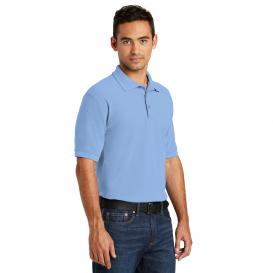 Port & Company KP155 Core Blend Pique Polo - Light Blue