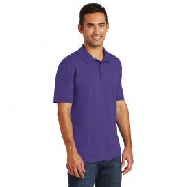Port & Company KP55T Tall Core Blend Jersey Knit Polo - Purple