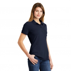 Port & Company LKP1500 Ladies Combed Ring Spun Pique Polo - Deep Navy ...