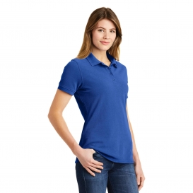 Port & Company LKP1500 Ladies Combed Ring Spun Pique Polo - Royal