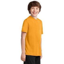 Port & Company PC380Y Youth Performance Tee - Gold