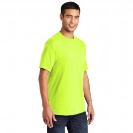 Port & Company PC55T Tall Core Blend Tee - Safety Green | Full Source